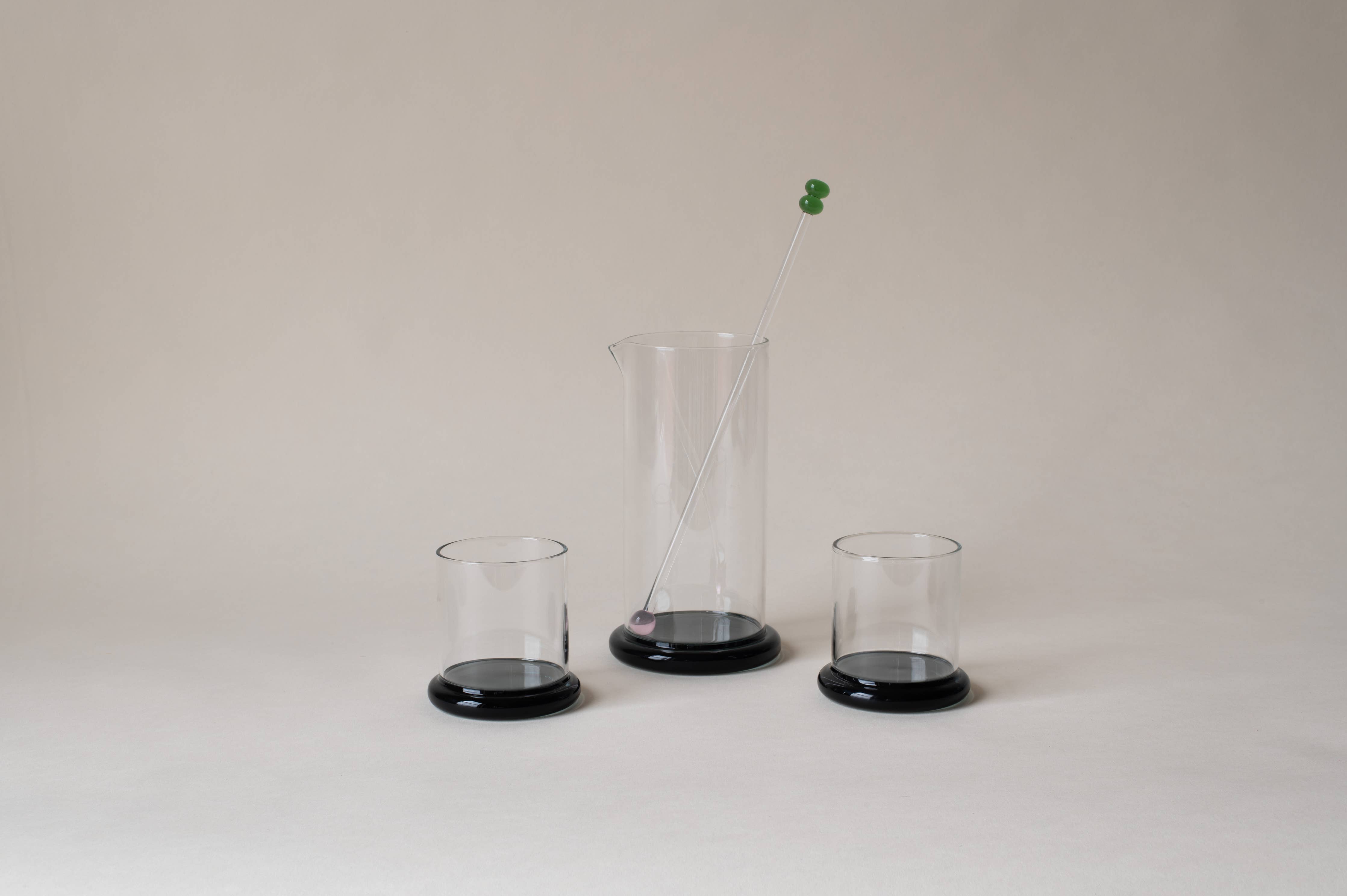 Fritter Tumbler Set in Smoke