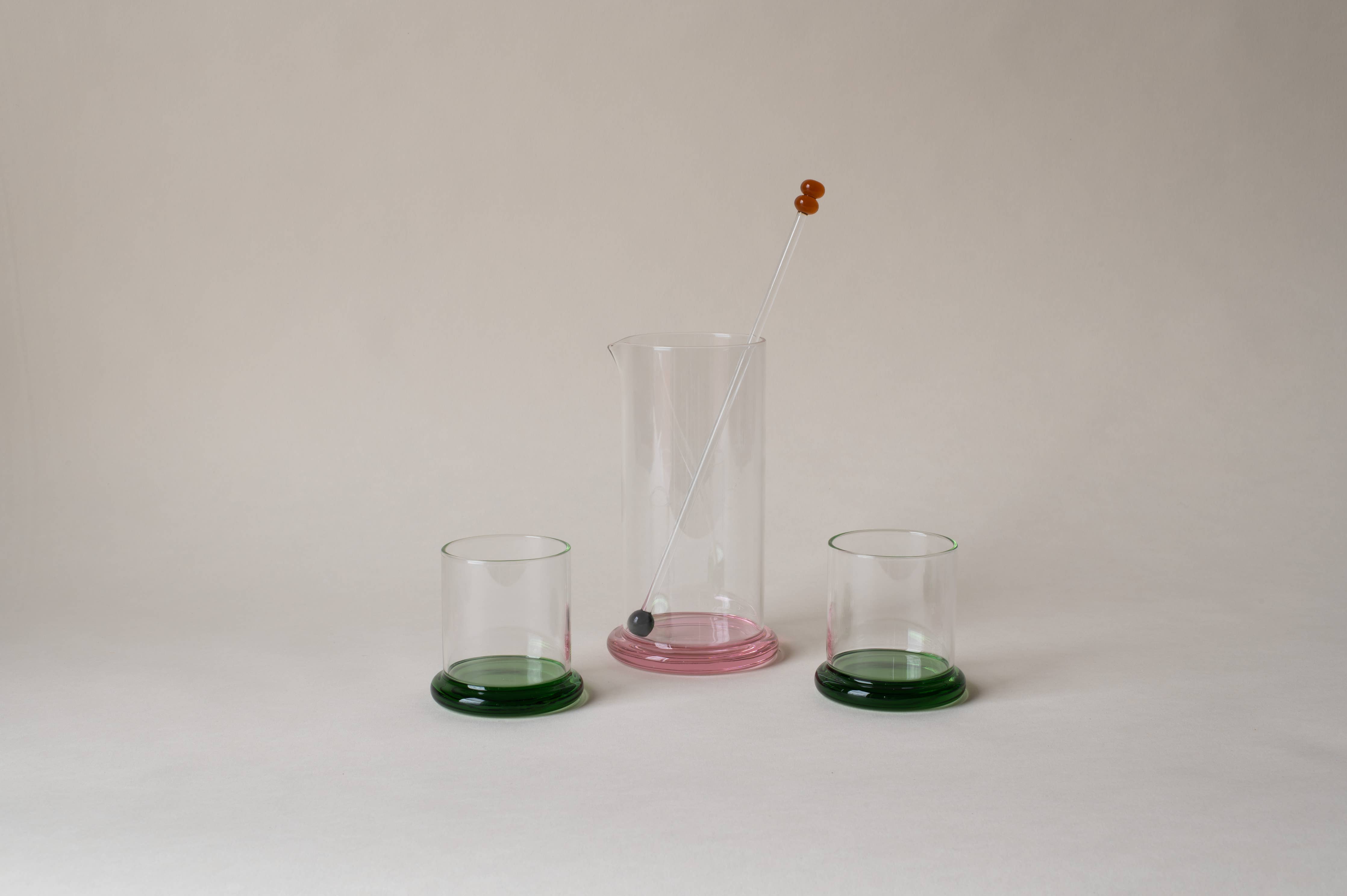 Fritter Tumbler Set in Green
