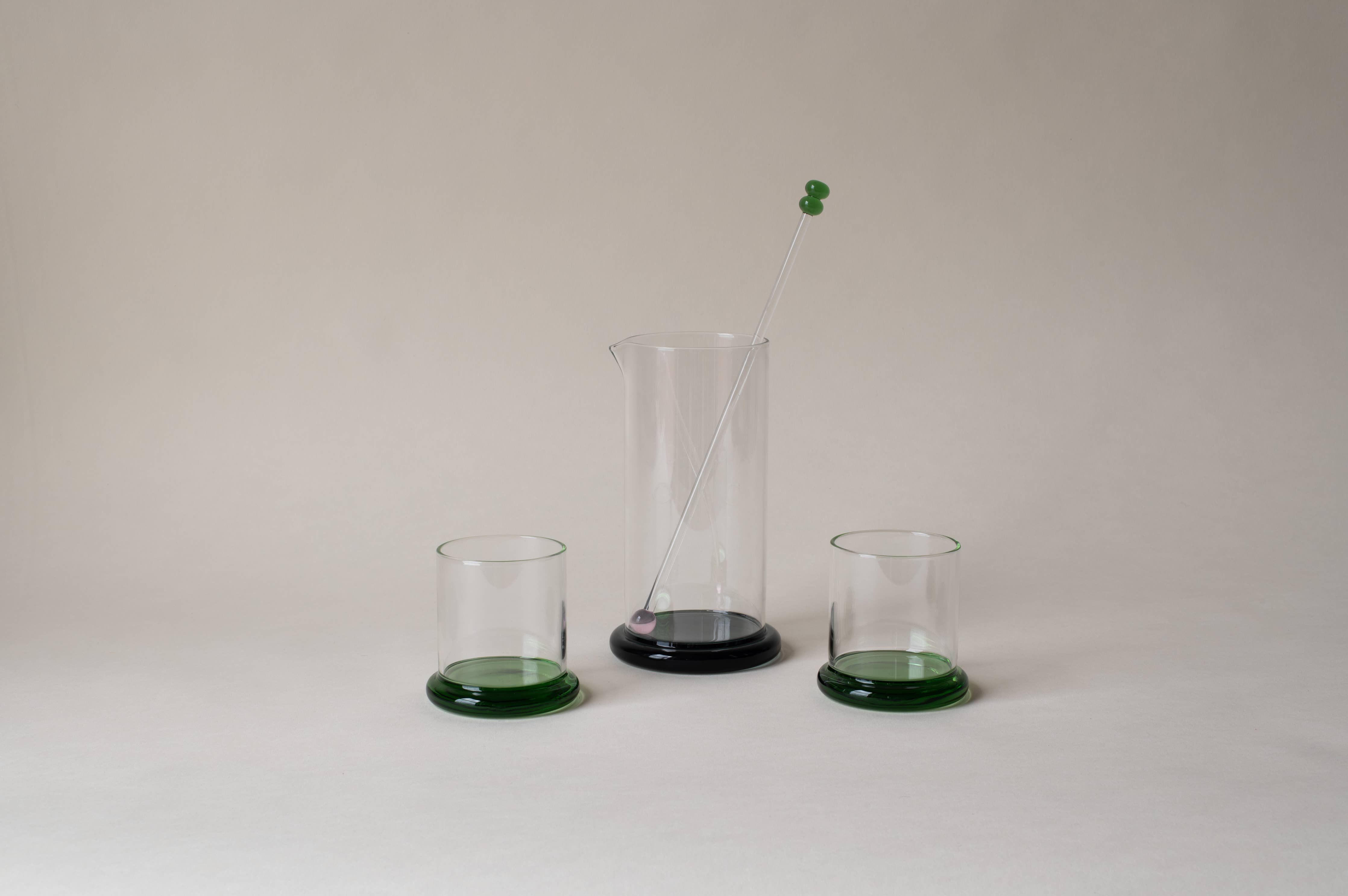 Fritter Tumbler Set in Green