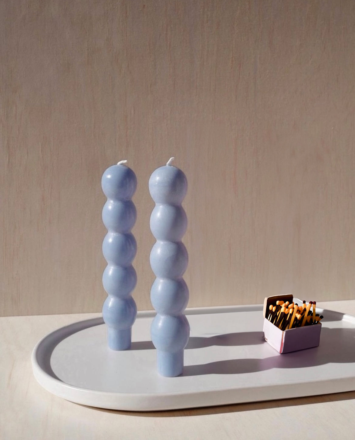 Volute Candle Set