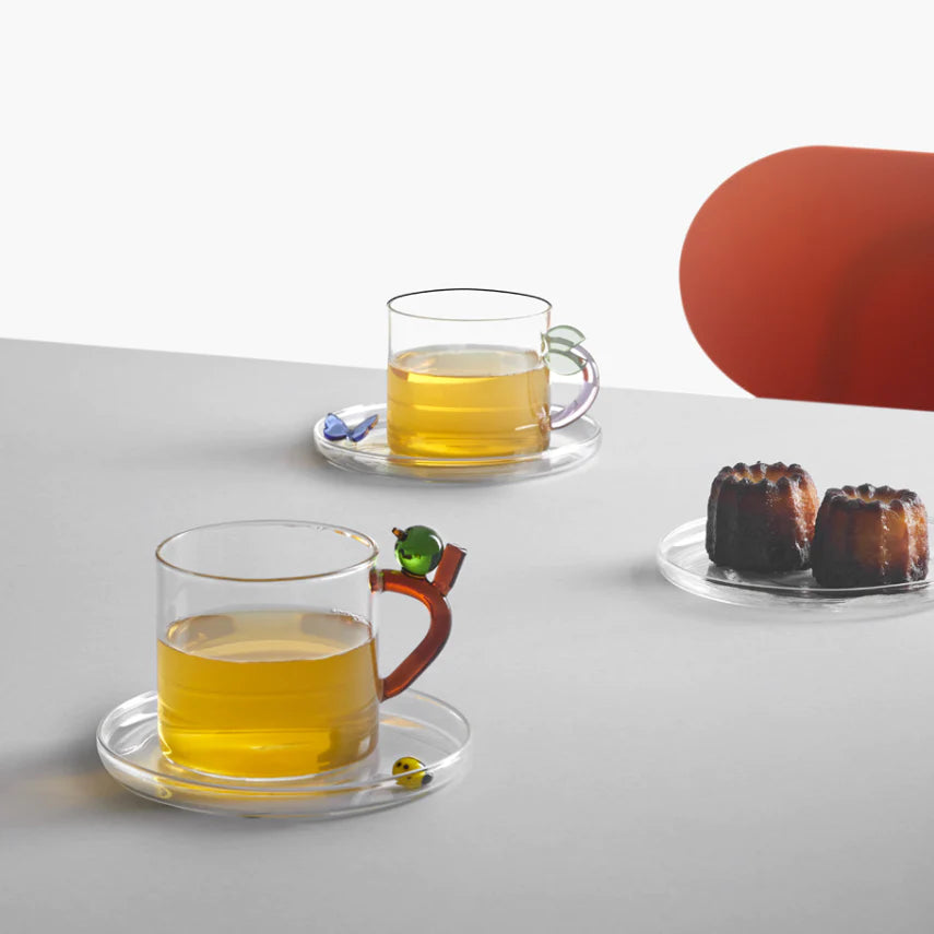 Ladybug Apple Tea Cup