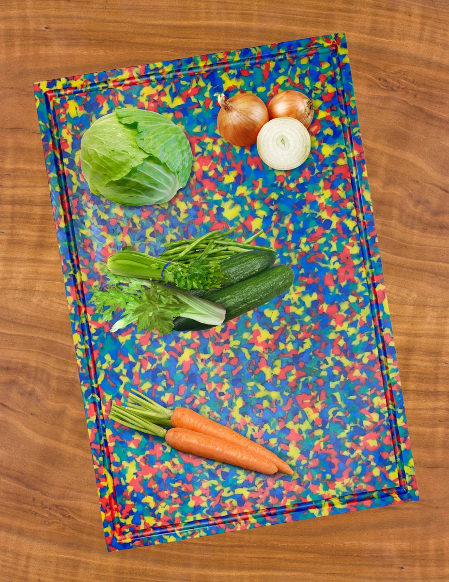 Holographic Rainbow Cutting Board