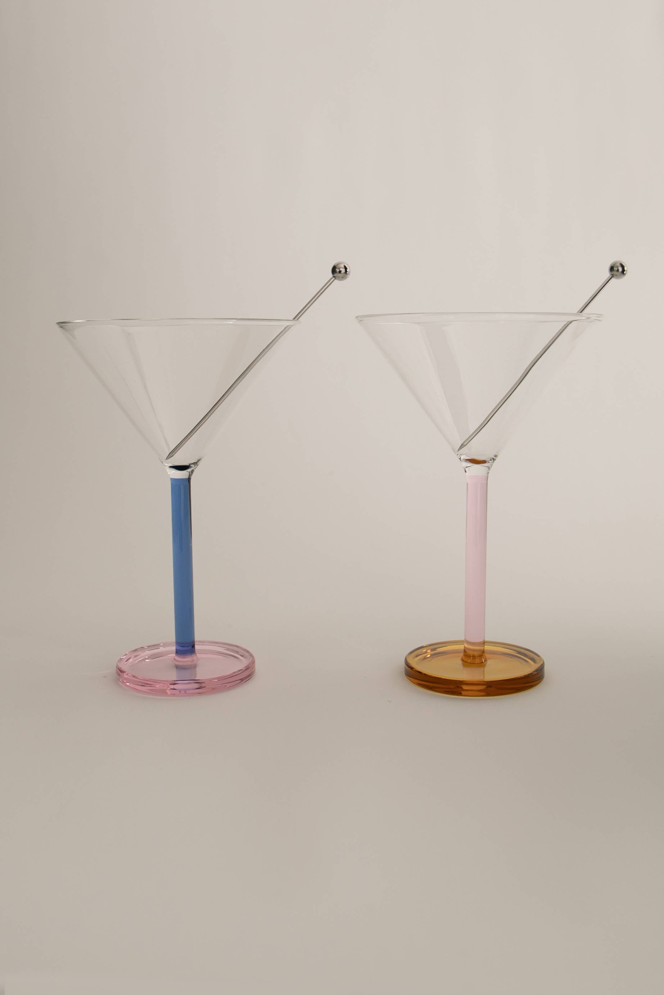 Piano Cocktail Glasses in Bluenote