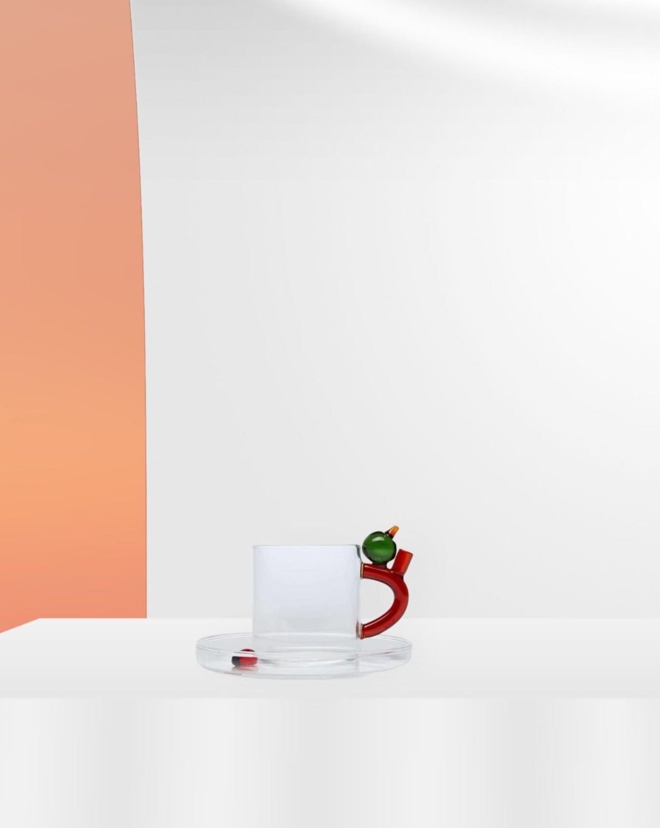 Ladybug Apple Tea Cup