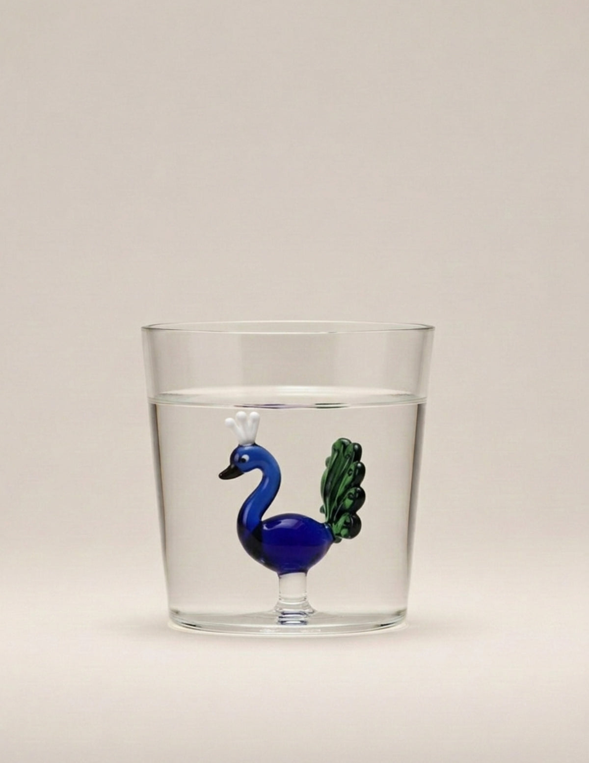 Blue Peacock Tumbler