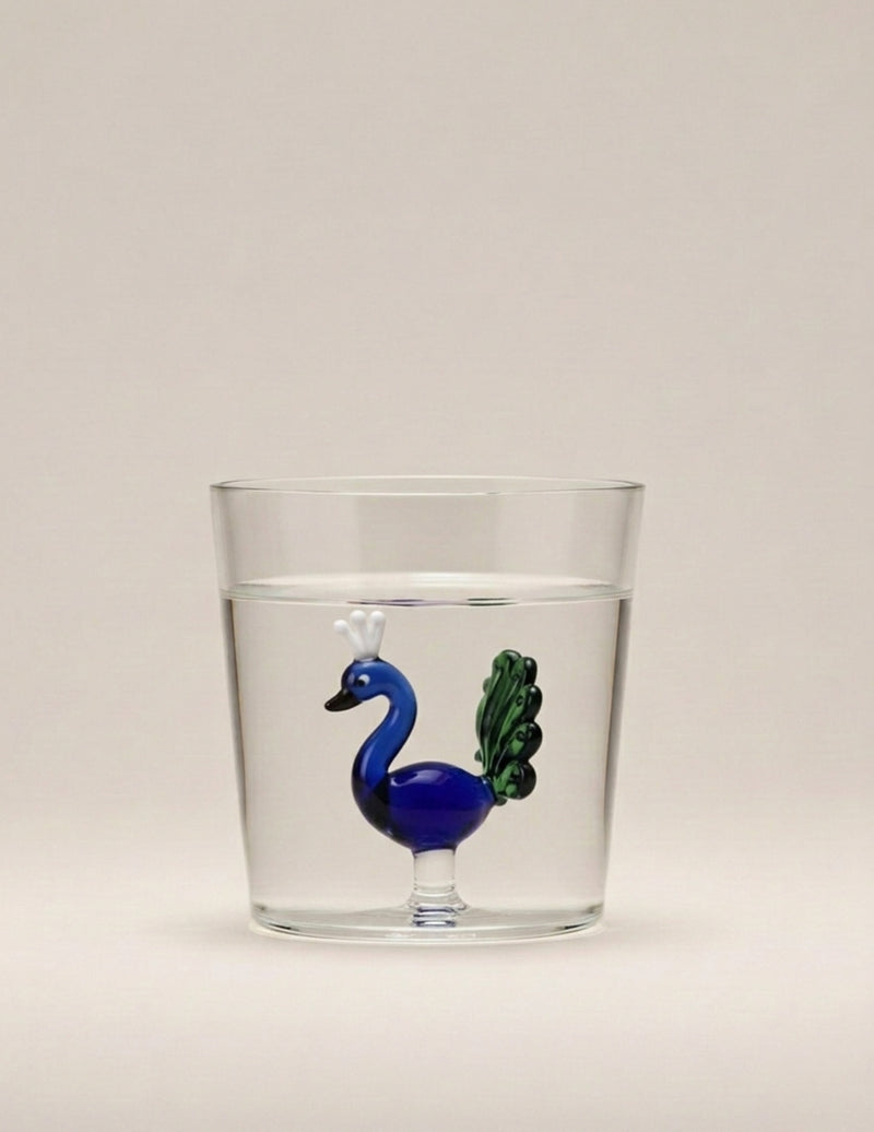 Blue Peacock Tumbler