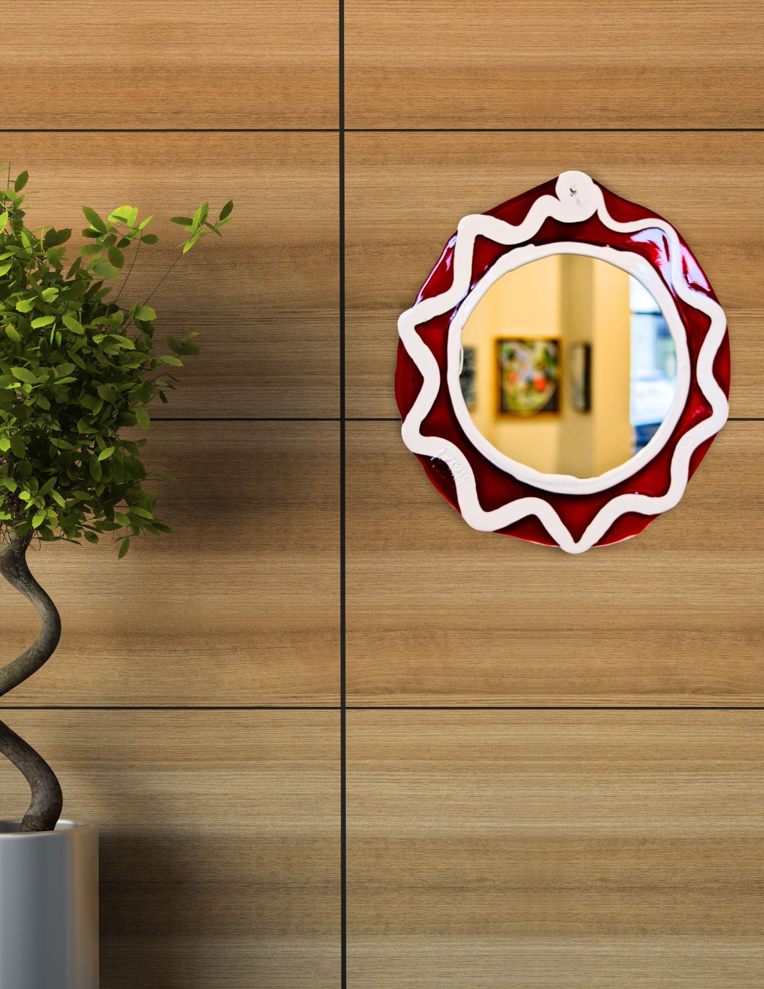 Resin Round Mirror – Son of Rand