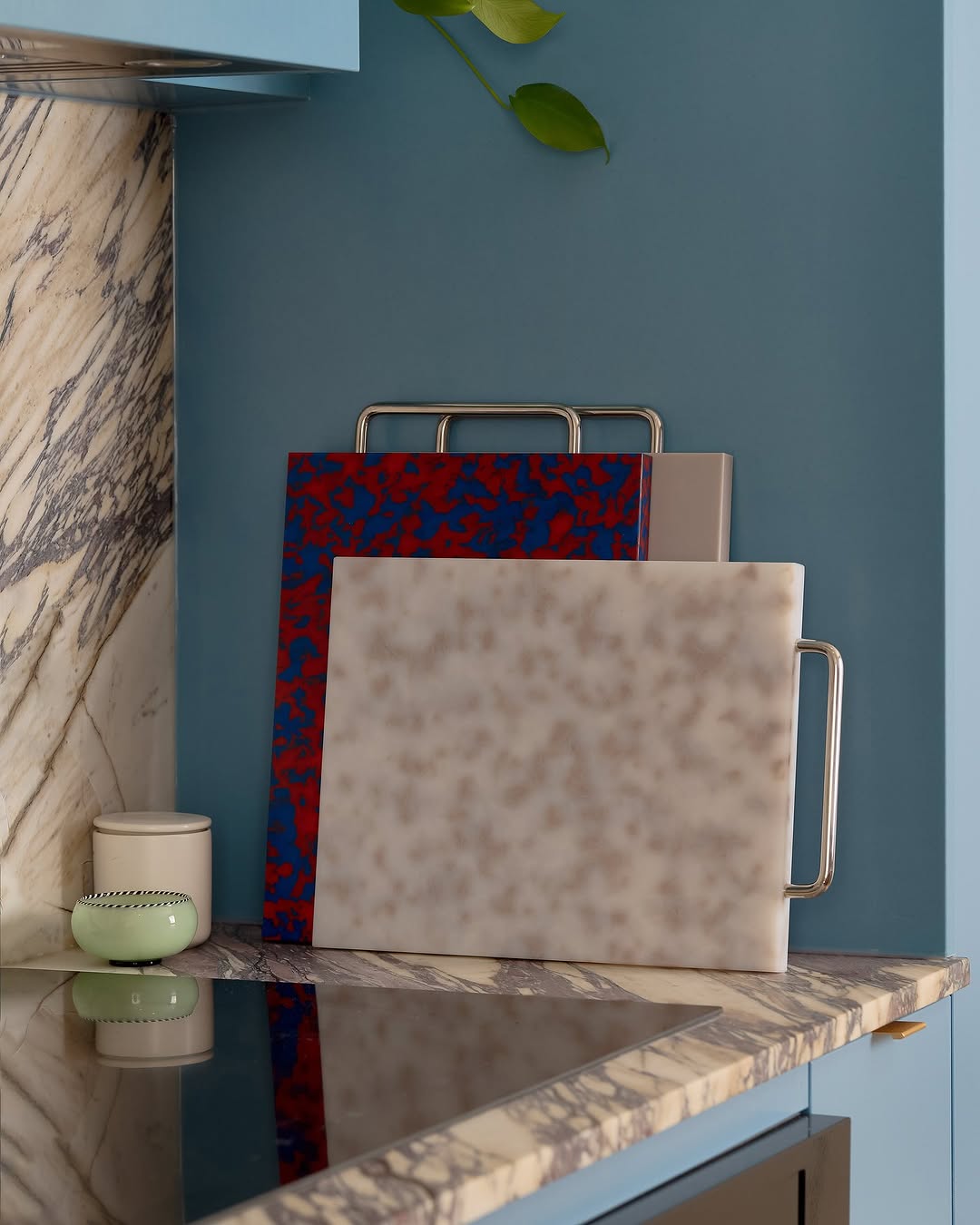 Planche à découper noire + blanche