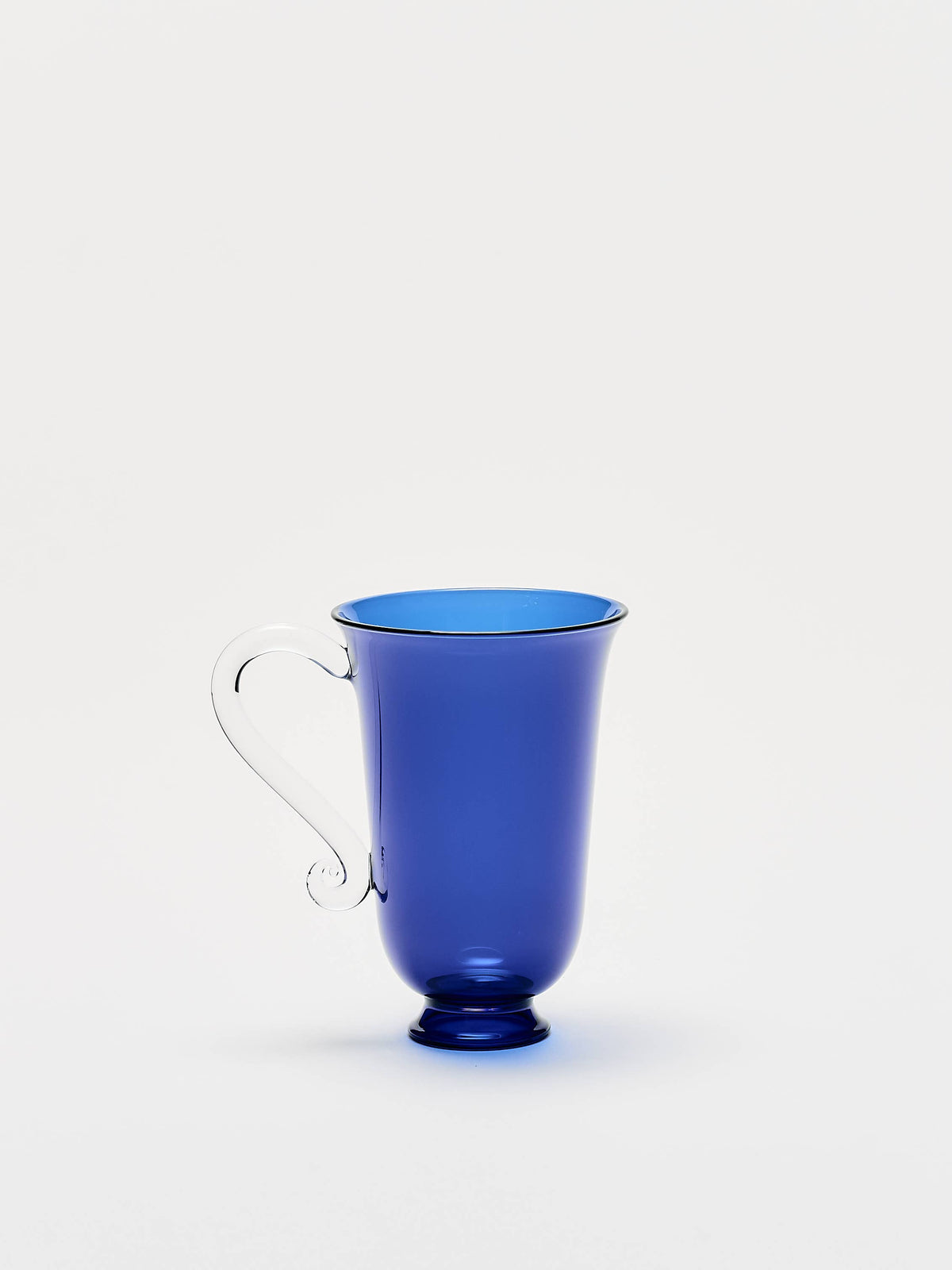 Grande Tasse, Blue/Clear (Set of 2)