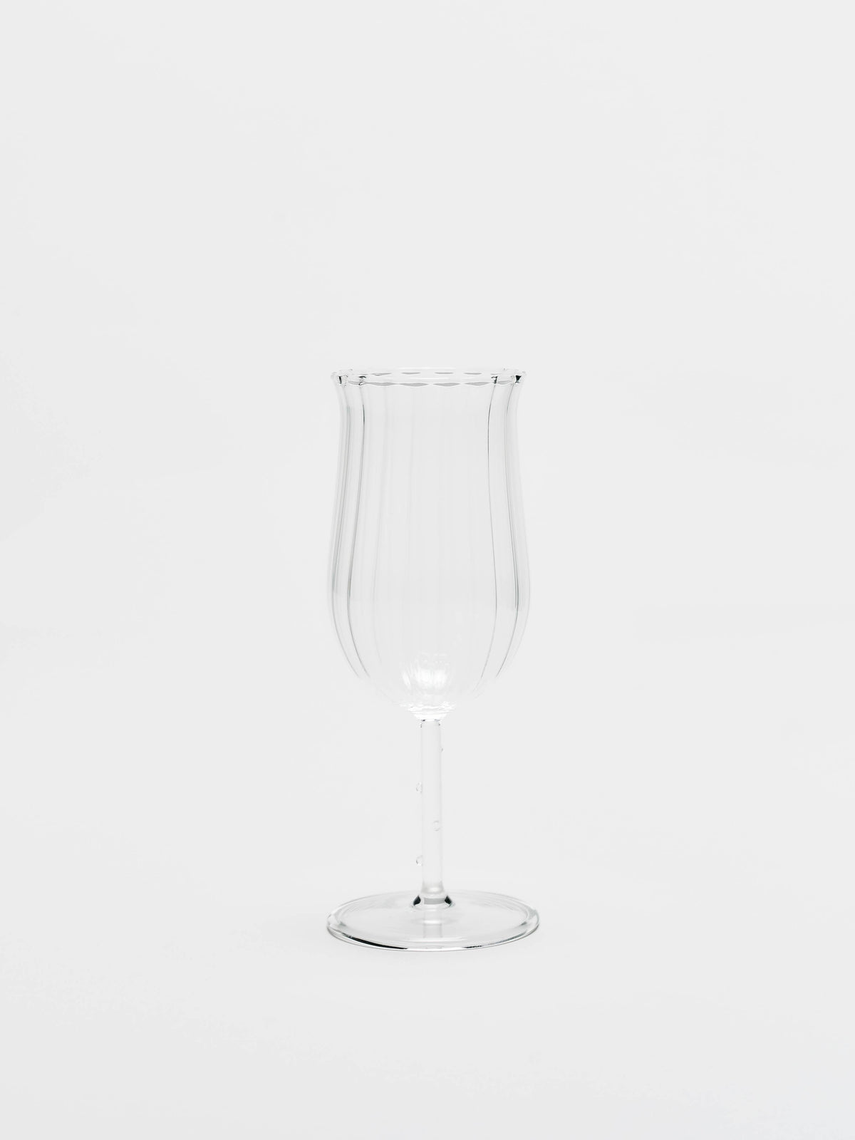 Tulip Wine Glass, Clear (Set of 4)