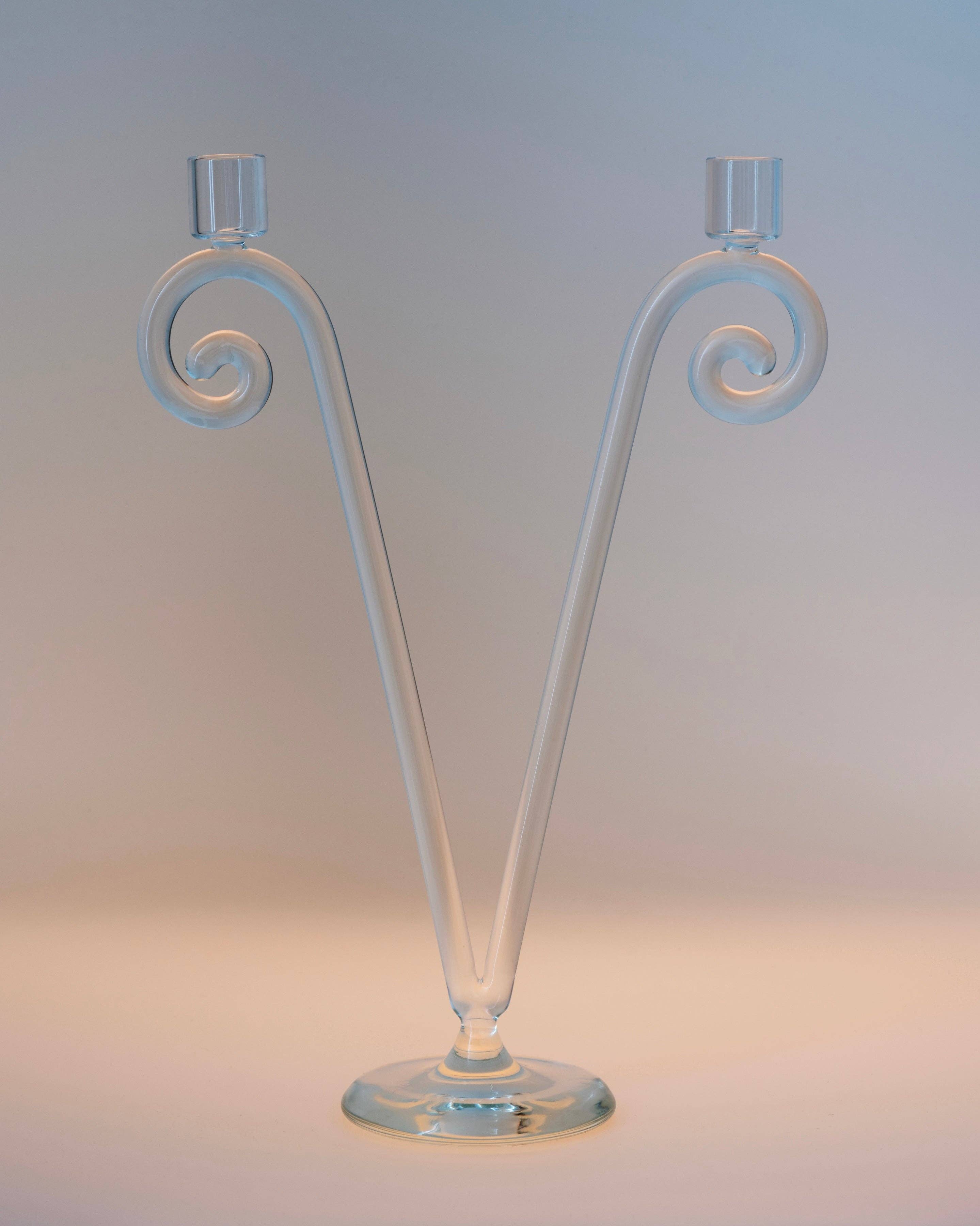 Double Spiral Candleholder