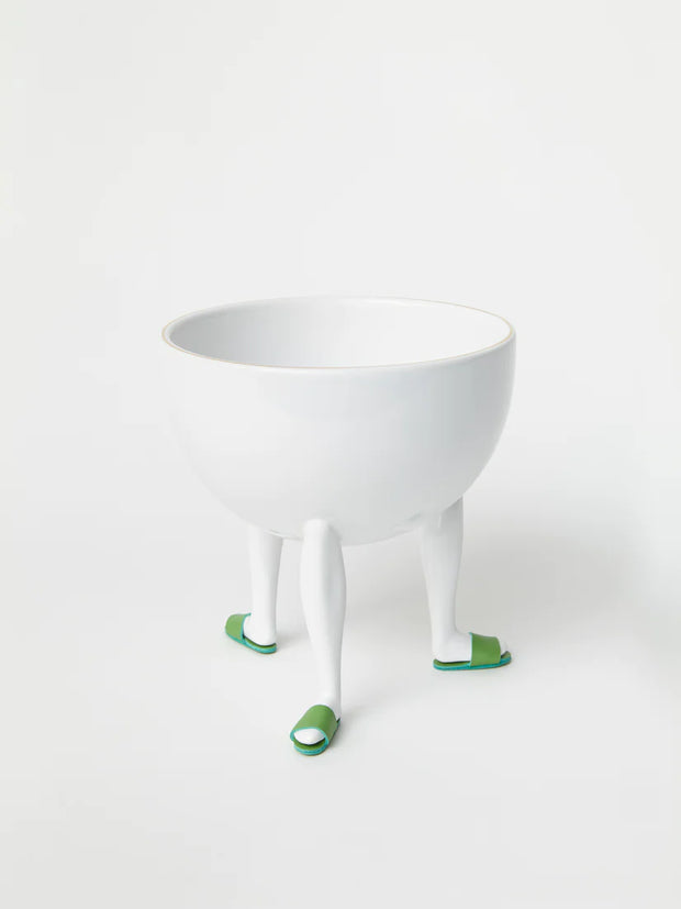 Leg Bowl with Shoes, 2019.