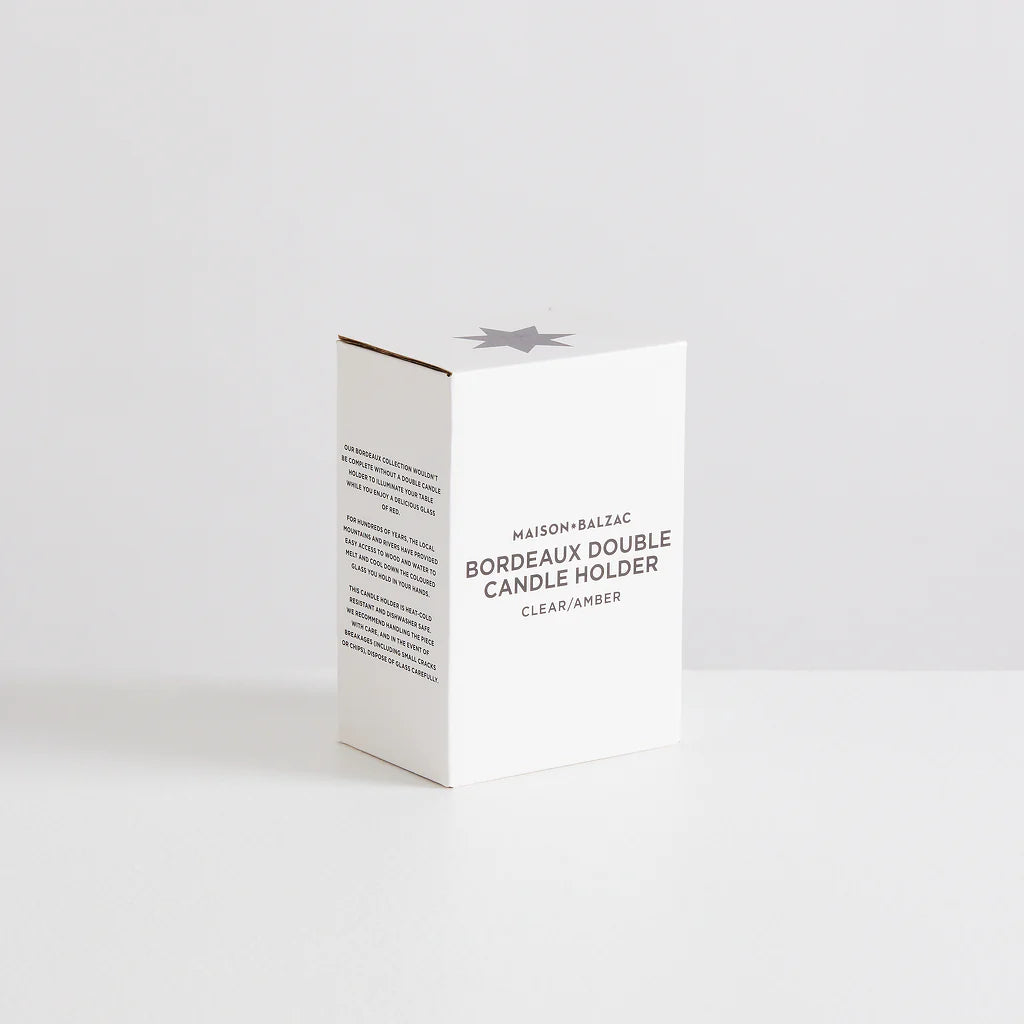 Bordeaux Double Candle Holder
