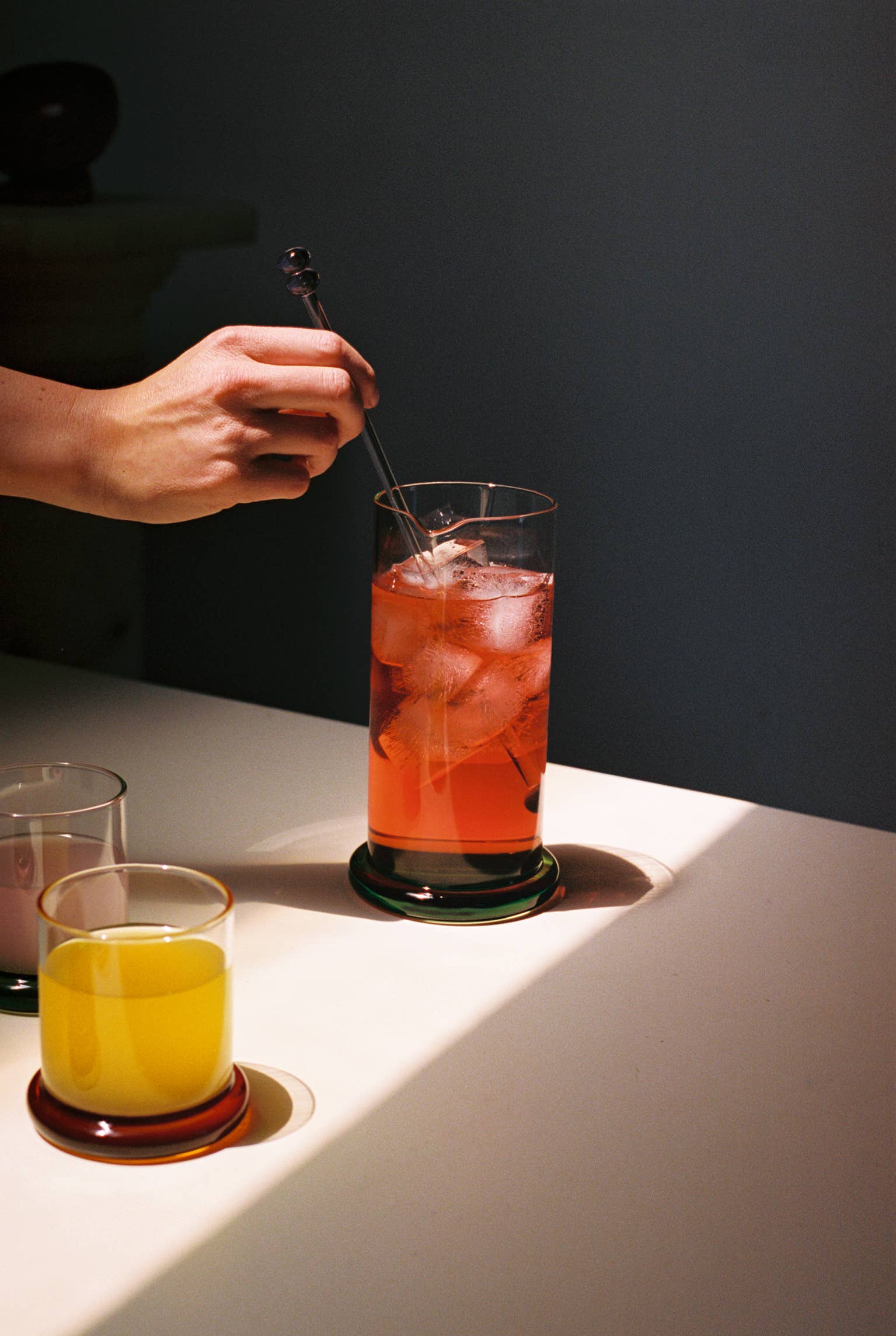 Fritter Cocktail Mixer in Green