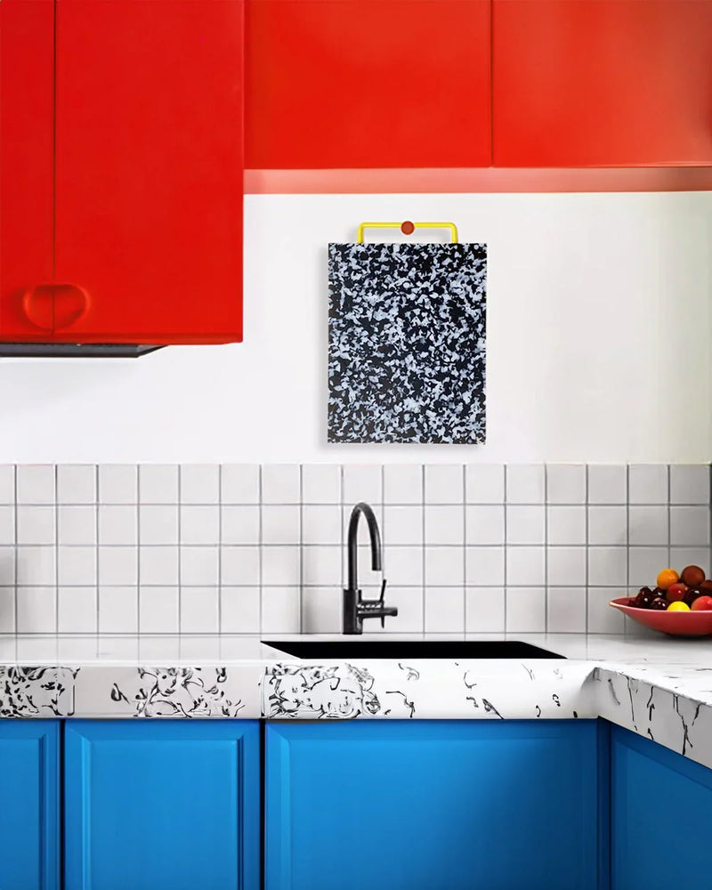 Black + White Cutting Board