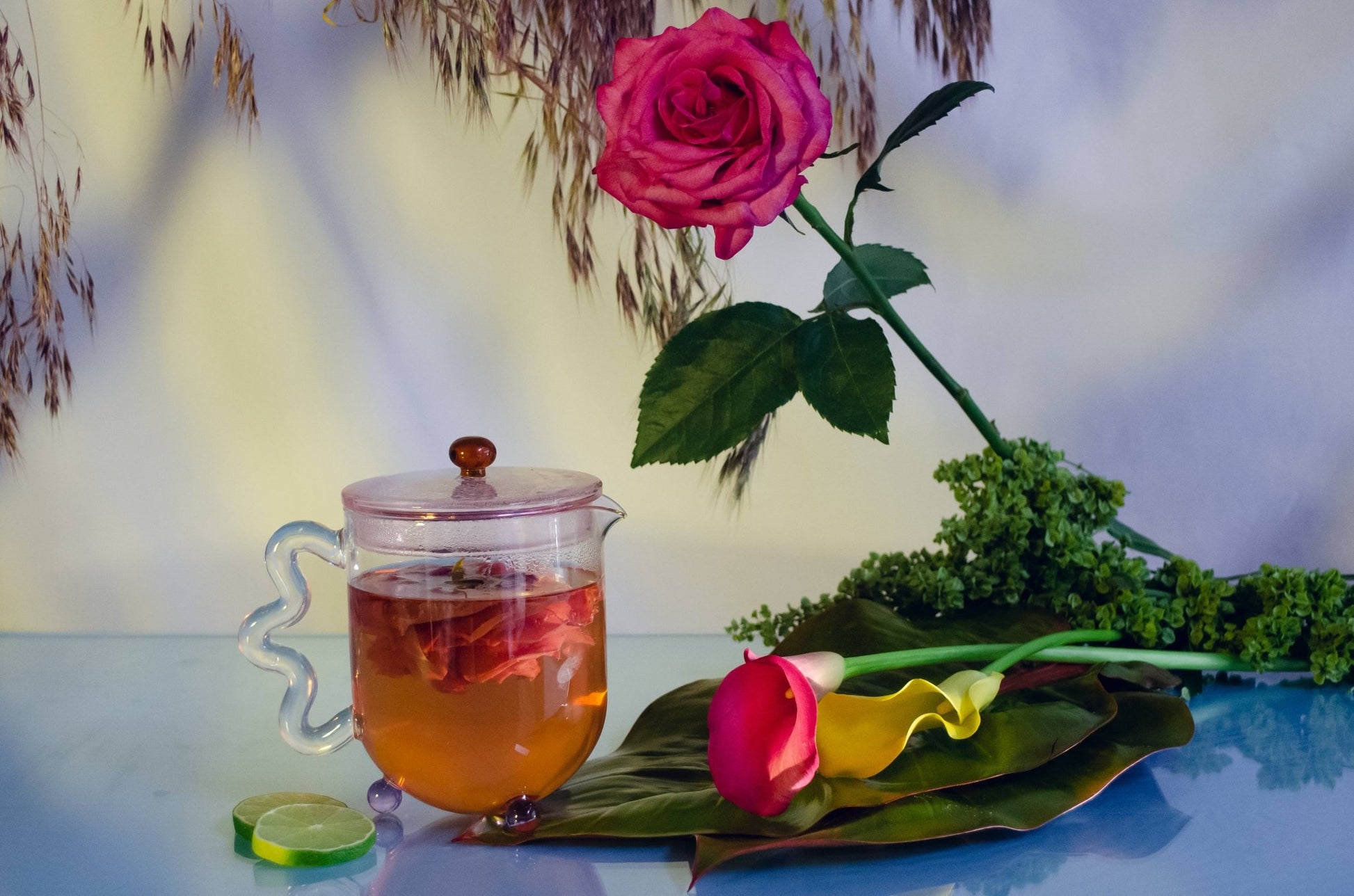 Bloom Teapot in Multi - Son of Rand