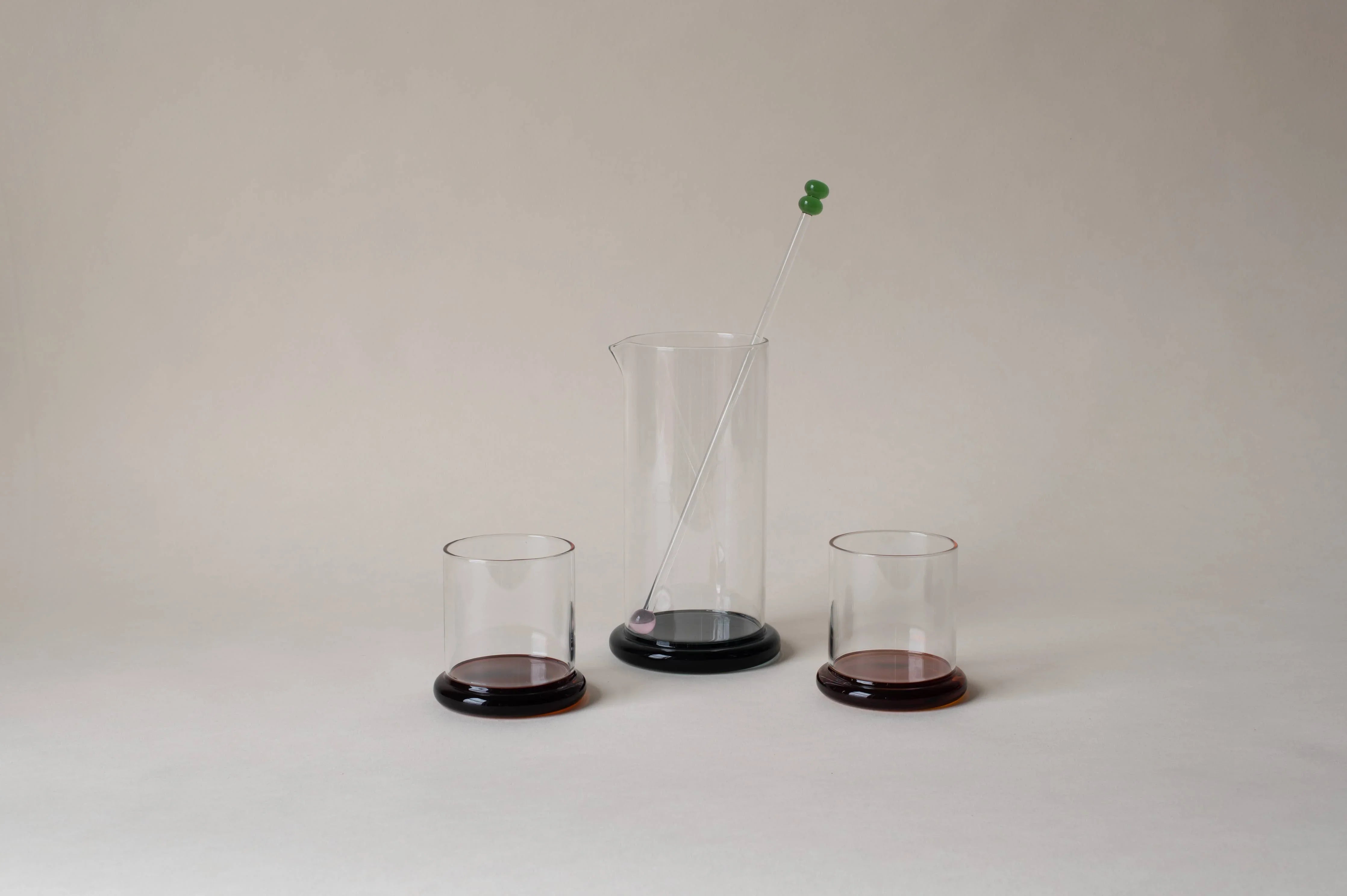 Fritter Tumbler Set in Amber