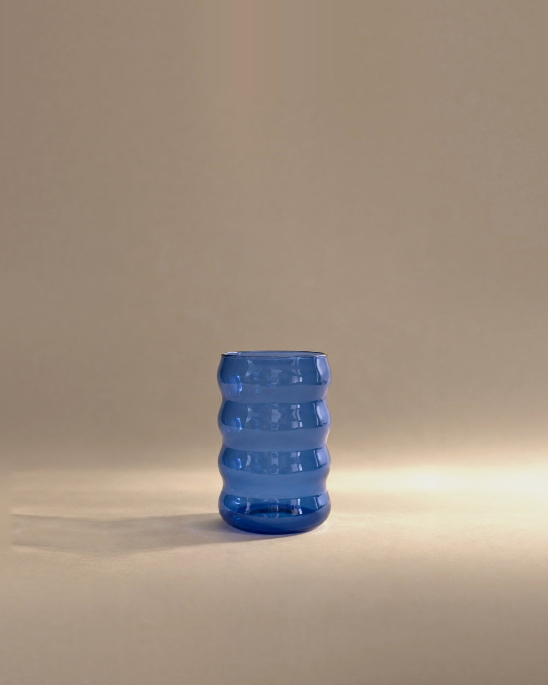Ripple Cup in Blue studio photo