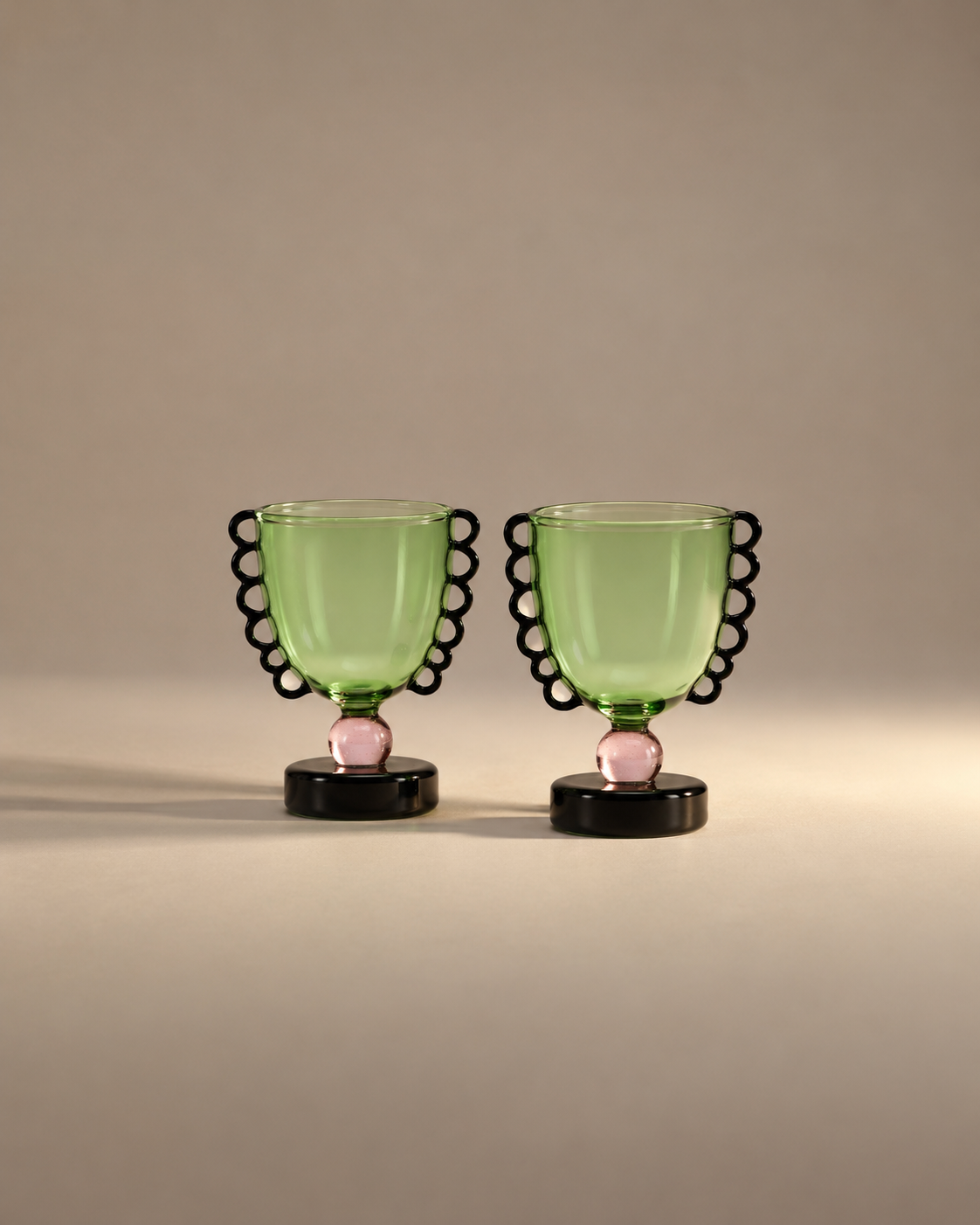 Coco Cup Set in green
