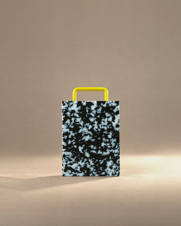 Black and White Mini Cutting Board, photographed in the Son of Rand studio