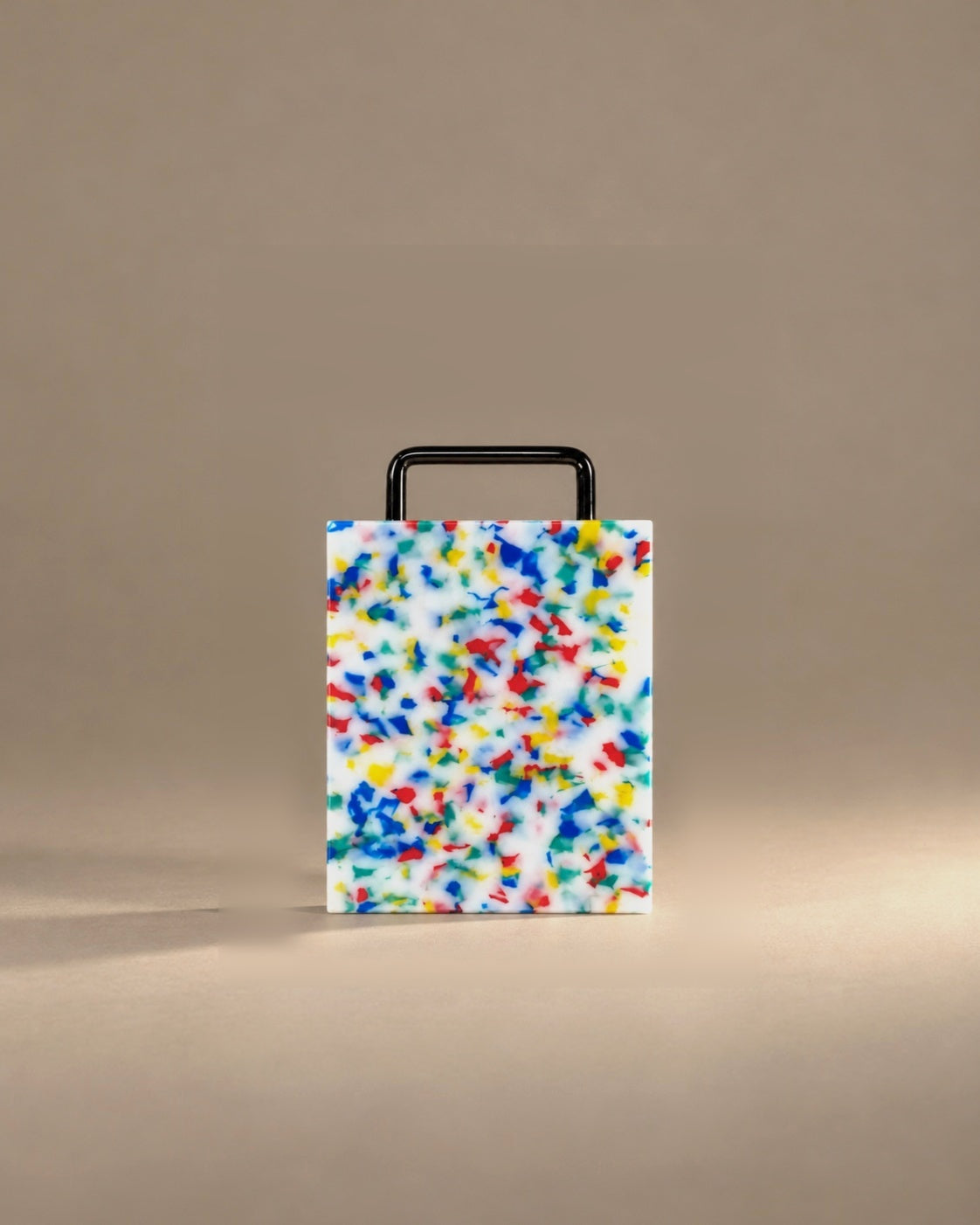 Colorful Confetti Mini Cutting Board, studio photo