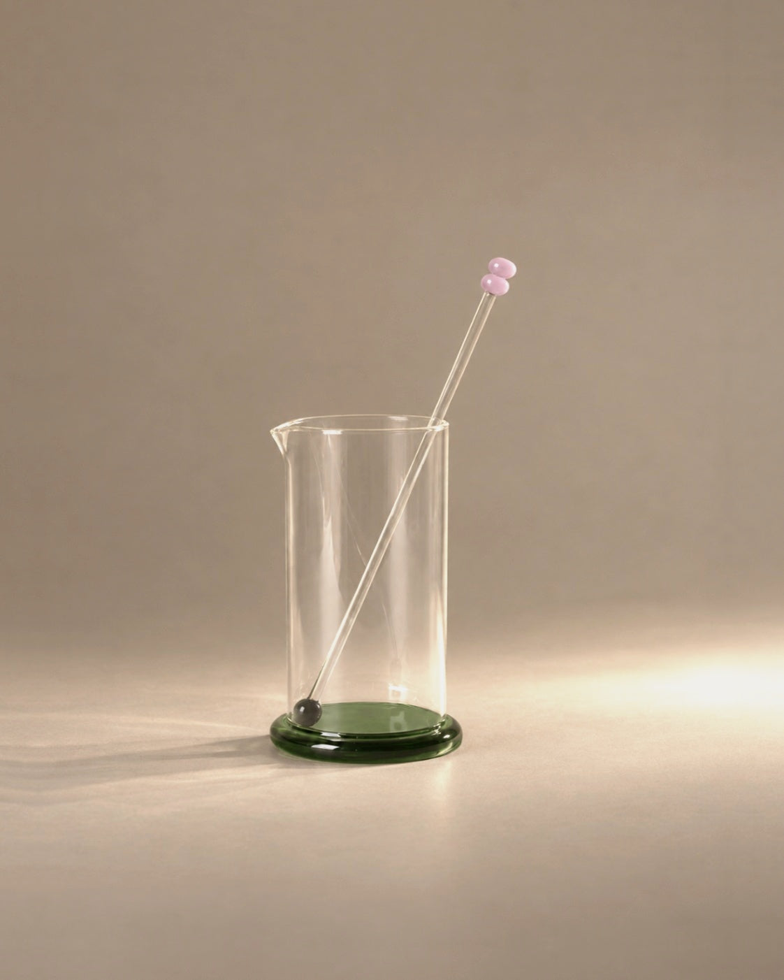 Fritter Cocktail Mixer in Green, photographed in the Son of Rand studio