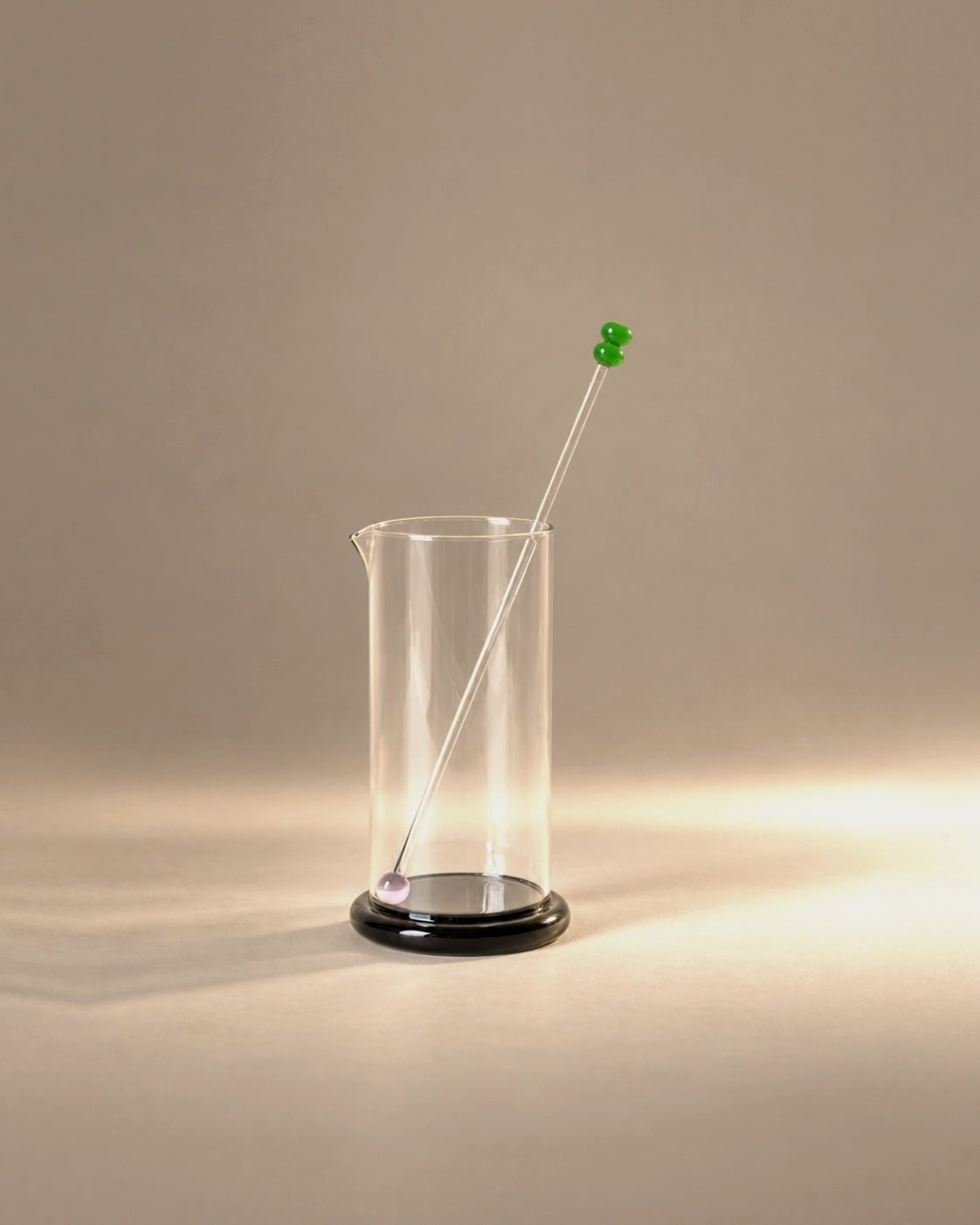 Fritter Cocktail Mixer in Smoke, photographed in the Son of Rand studio