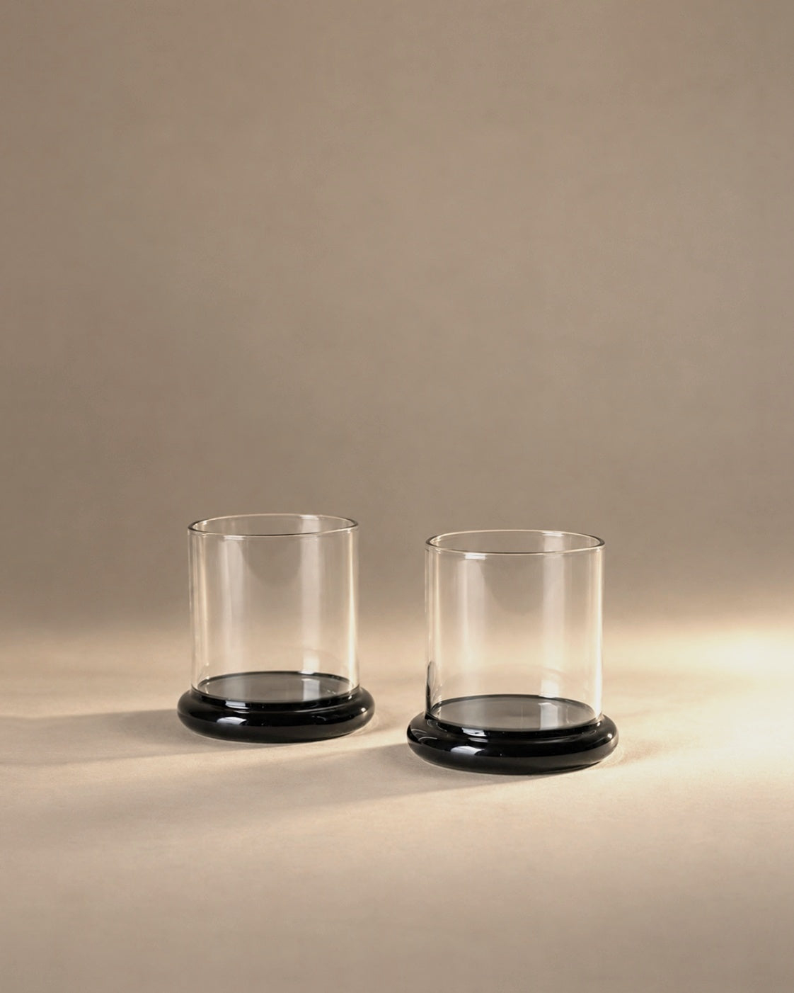 Fritter Tumbler Set in Smoke, photographed in the Son of Rand studio