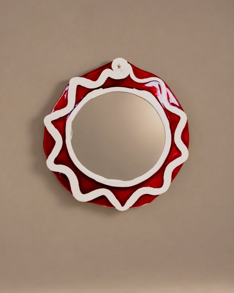 Resin Round Mirror