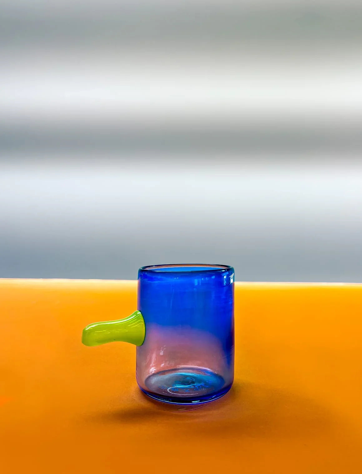 Dash Cup in Ultramarine and Lemon, Son of Rand x Sticky Glass