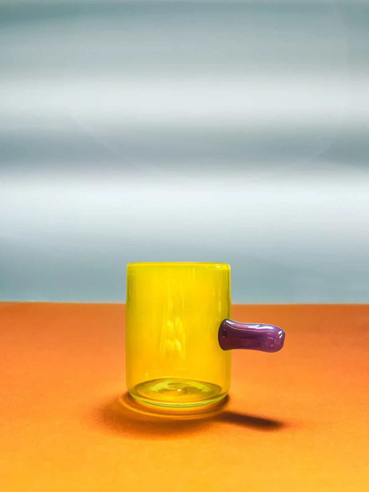 Dash Cup in Lilac and Lemon, Son of Rand x Sticky Glass