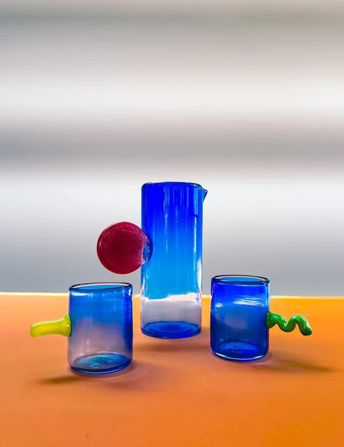 Scribble Set in Ultramarine, Son of Rand x Sticky Glass