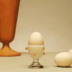 Pomponette egg cups