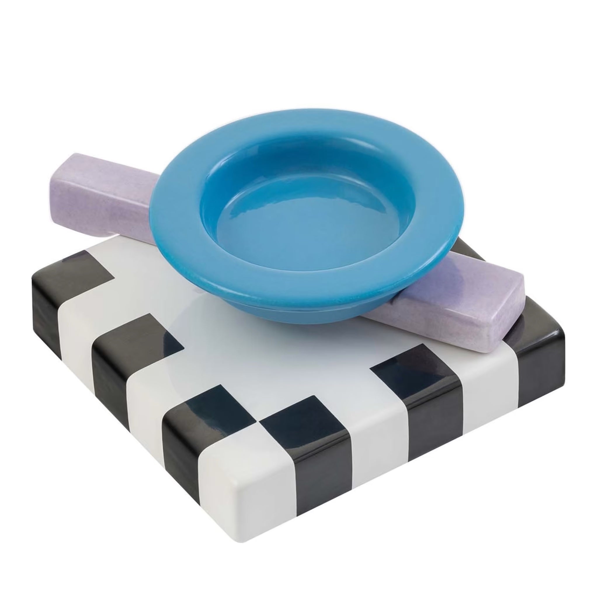Squash Ashtray in Light Blue