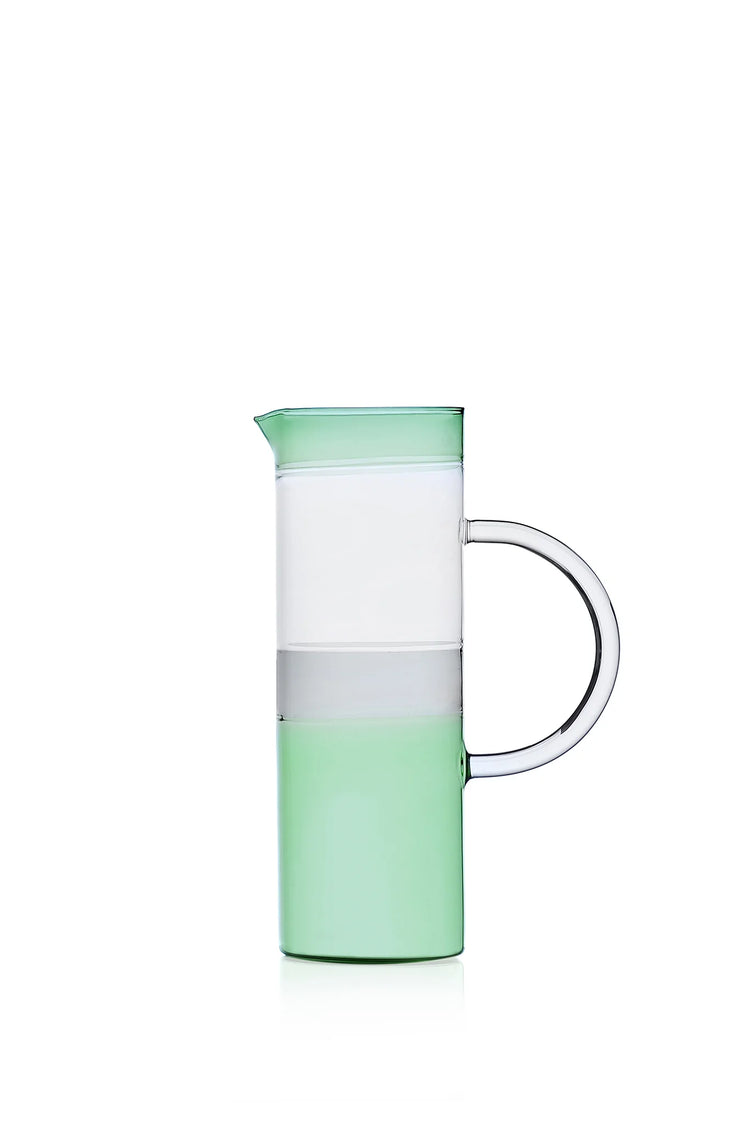 Tequila Sunrise Jug in Green Smoke - Son of Rand