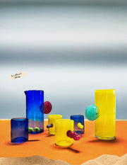 Dash Cup in Ultramarine + Lemon