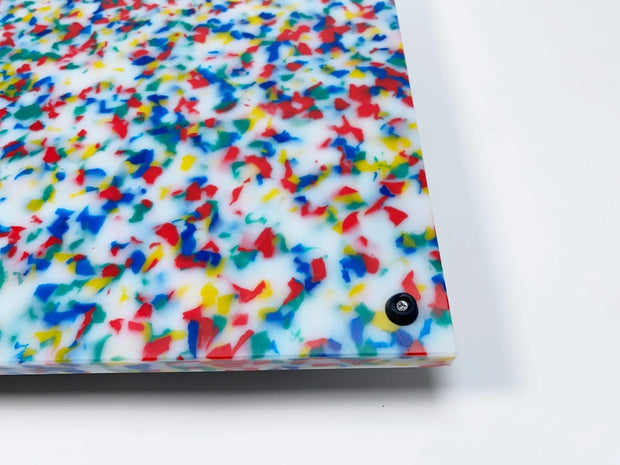Colorful Confetti Cutting Board XL