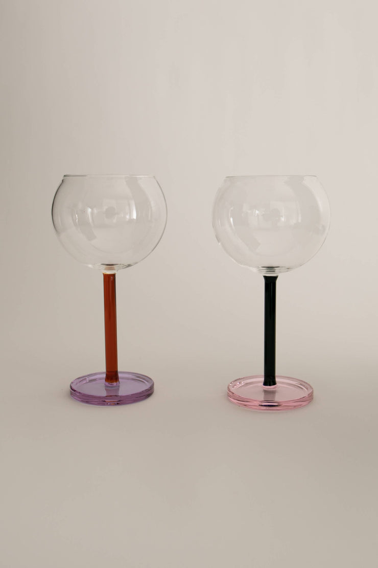 Bilboquet Wine Glasses in Twilight