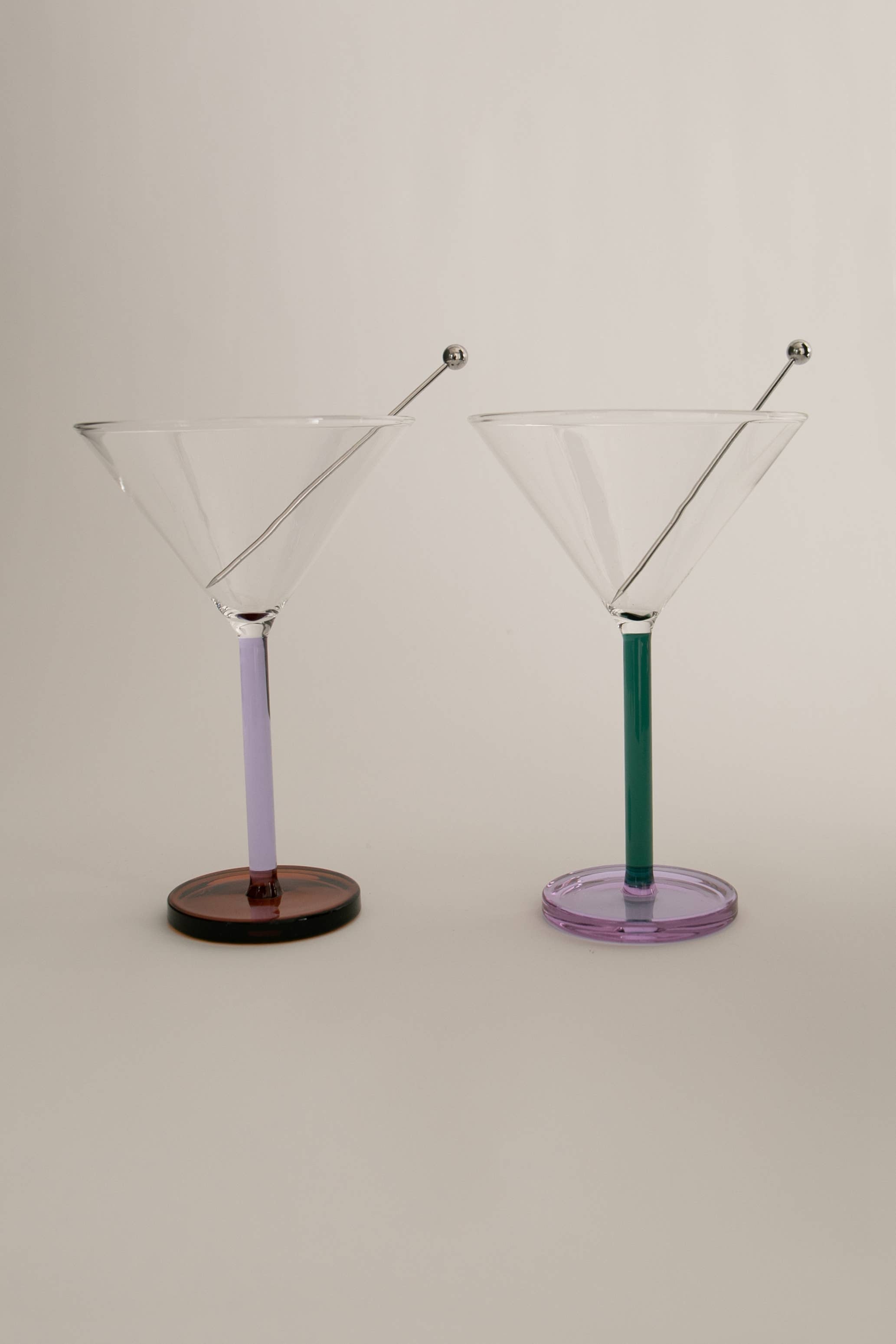 Piano Cocktail Glasses in Birdland