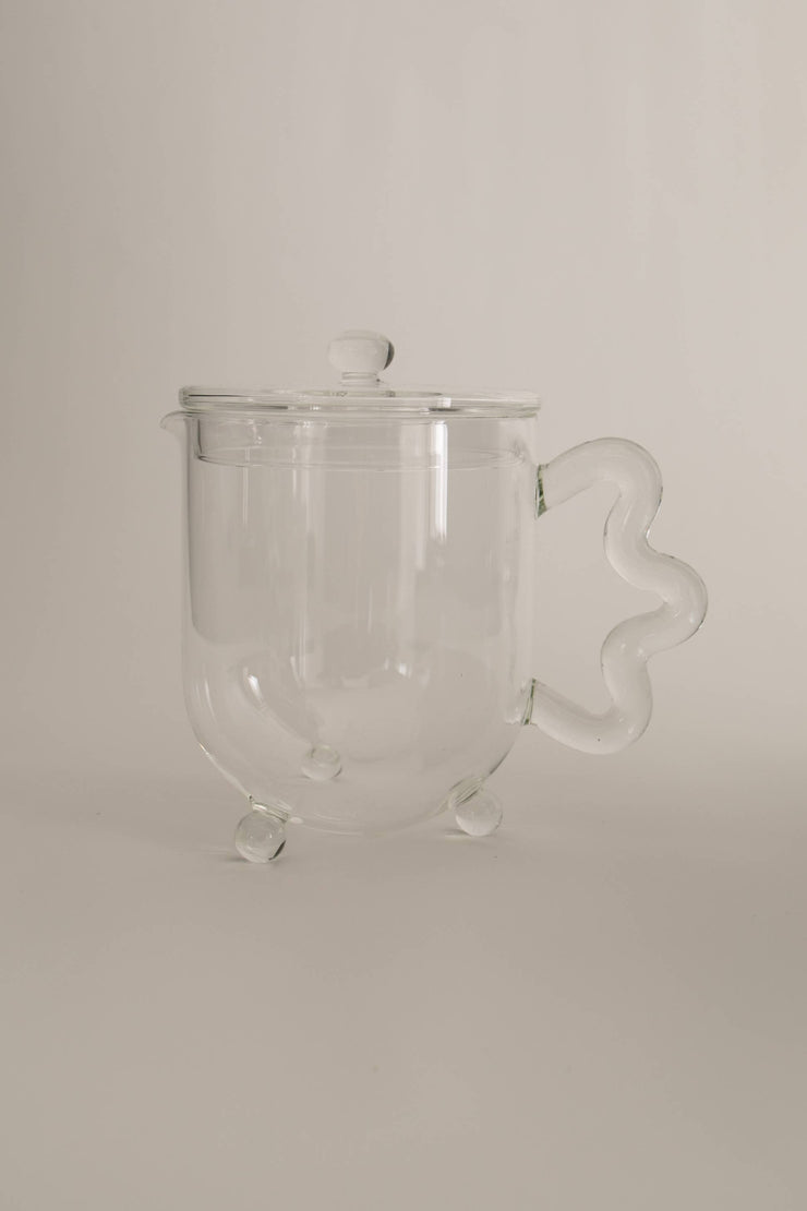 Bloom Teapot in Clear