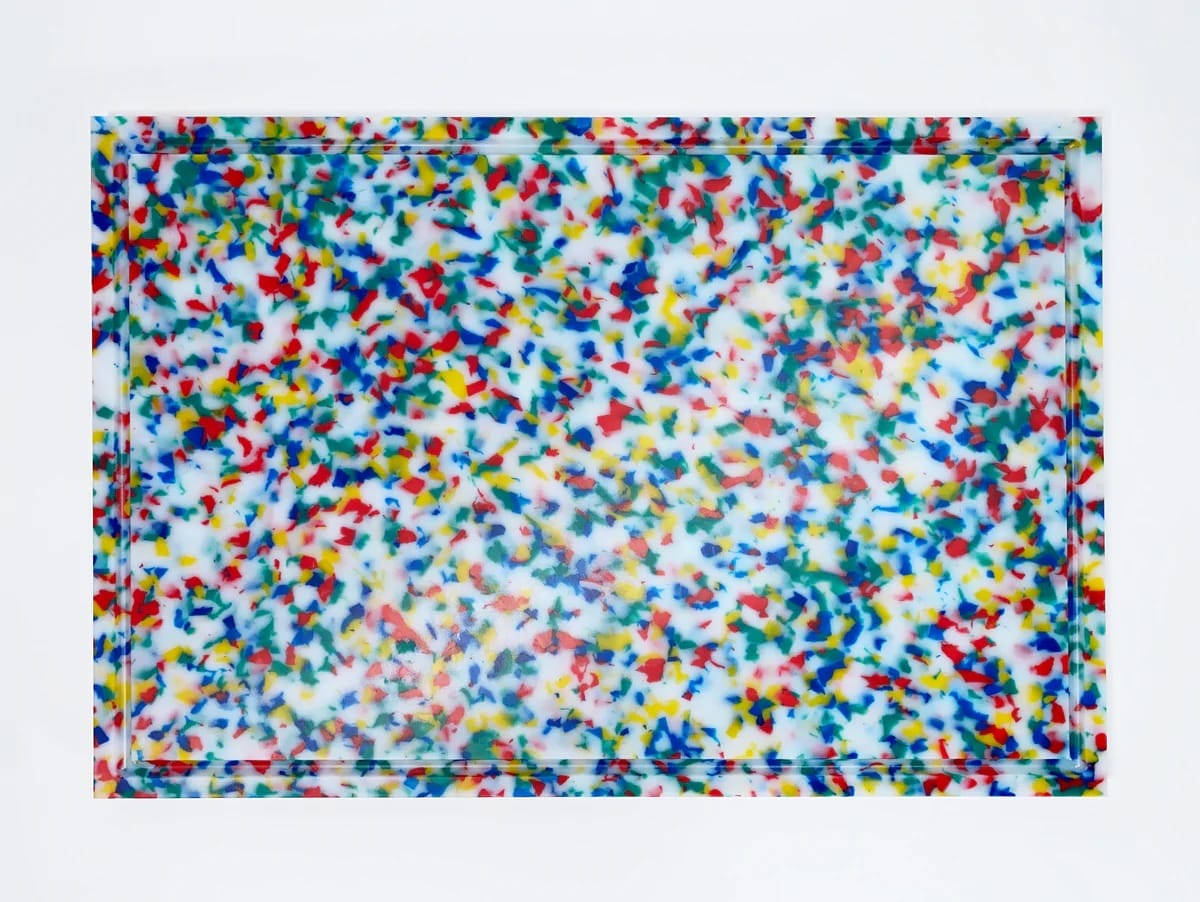 Colorful Confetti Cutting Board XL