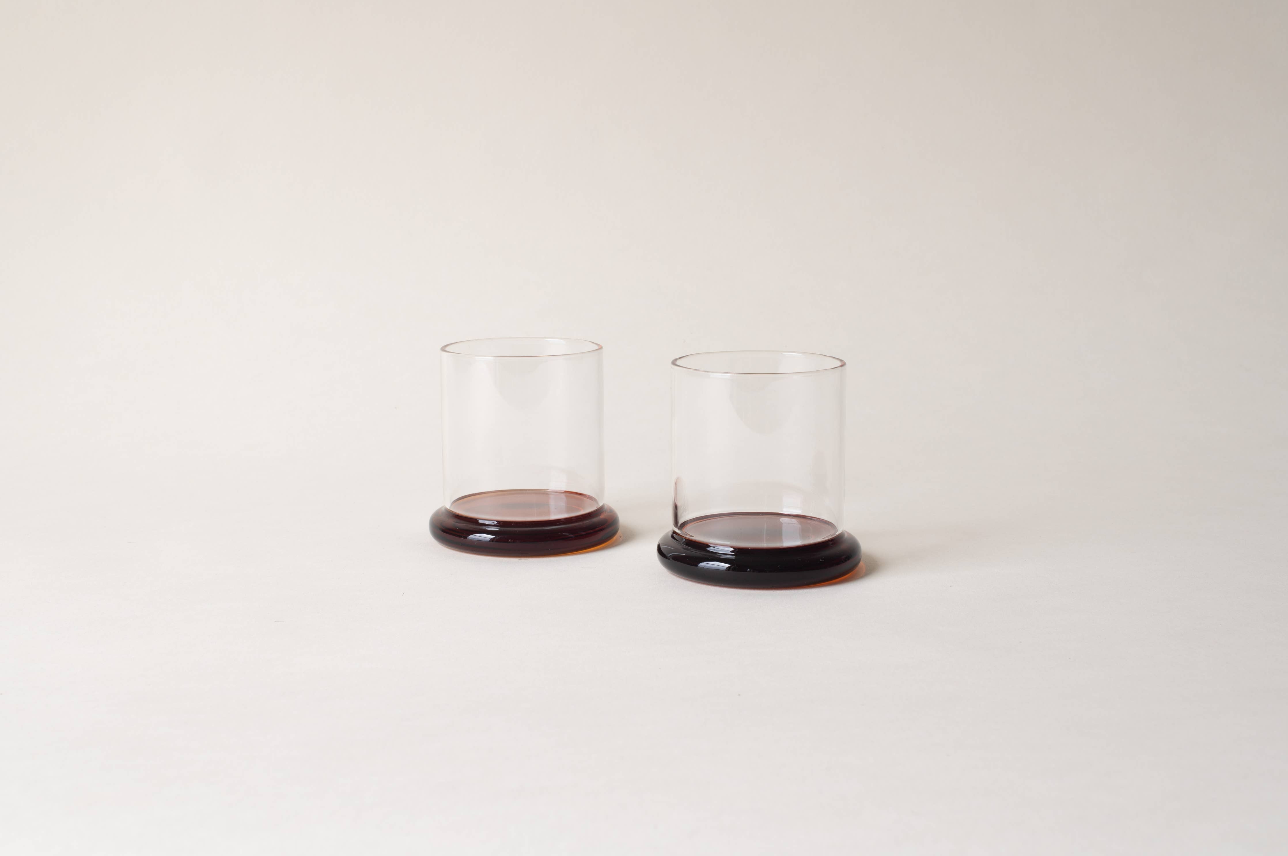 Fritter Tumbler Set in Amber