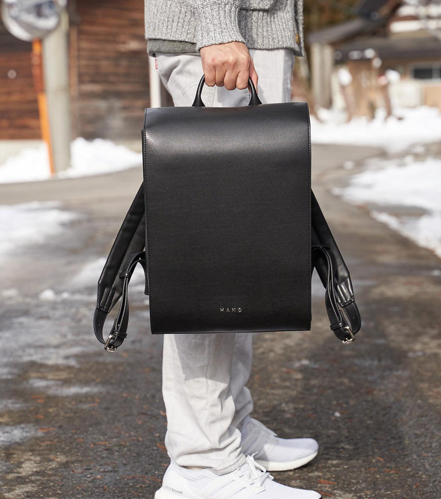The Philos Brown Leather Backpack