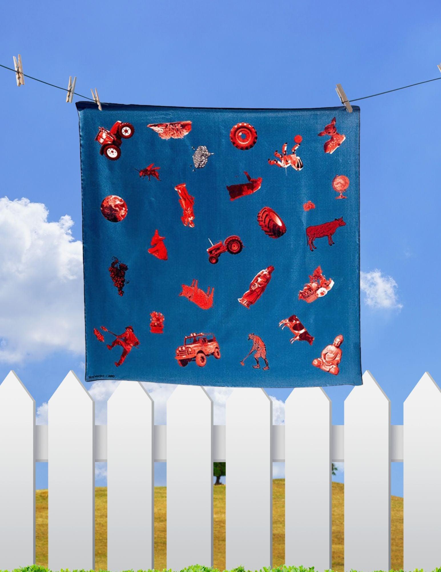 Icon Print Scarf - Son of Rand
