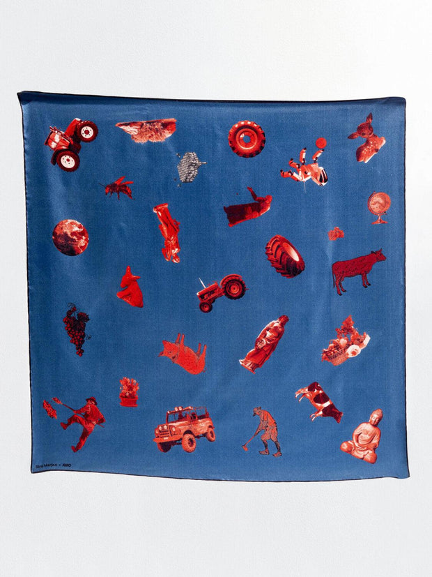 Icon Print Scarf - Son of Rand