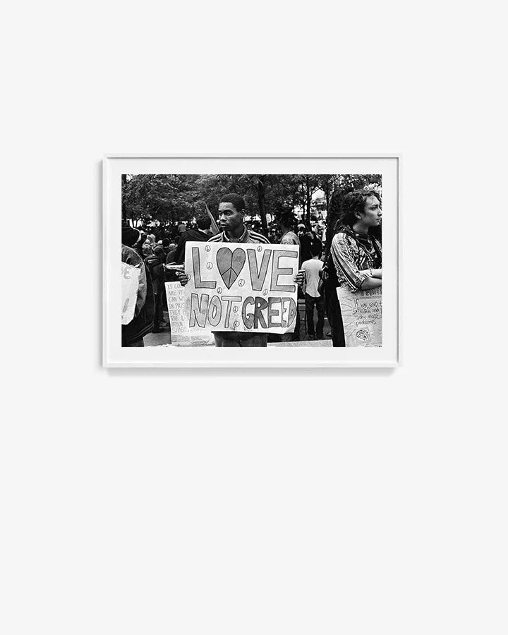 Love Not Greed print - Son of Rand