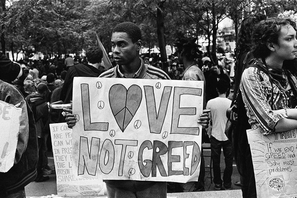 Love Not Greed print - Son of Rand