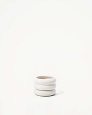 mini stacking planter in white - Son of Rand
