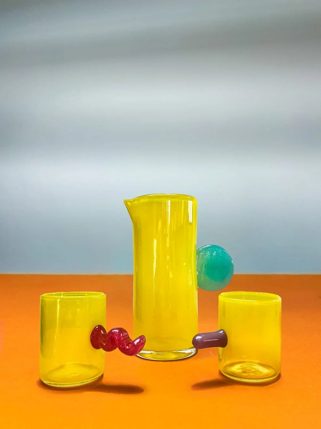 Scribble Set in Lemon