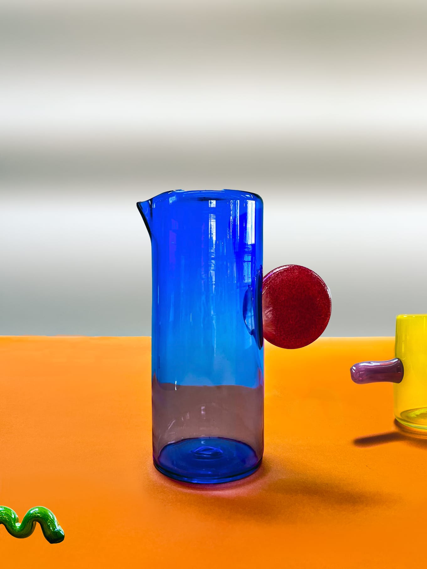 Dot Pitcher in Ultramarine + Fuschia